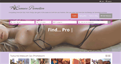 Desktop Screenshot of camsexpromotion.com